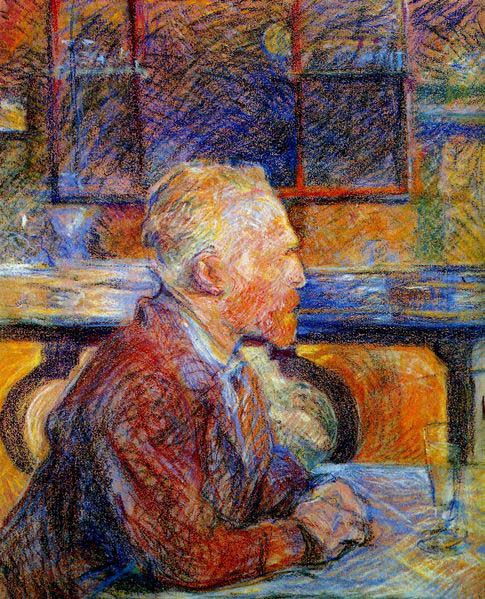 Vincent van Gogh, pastel drawing by Henri de Toulouse Lautrec